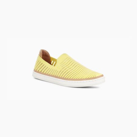 UGG Sammy Breeze Light Yellow Sneakers for Women (BXMU92407)